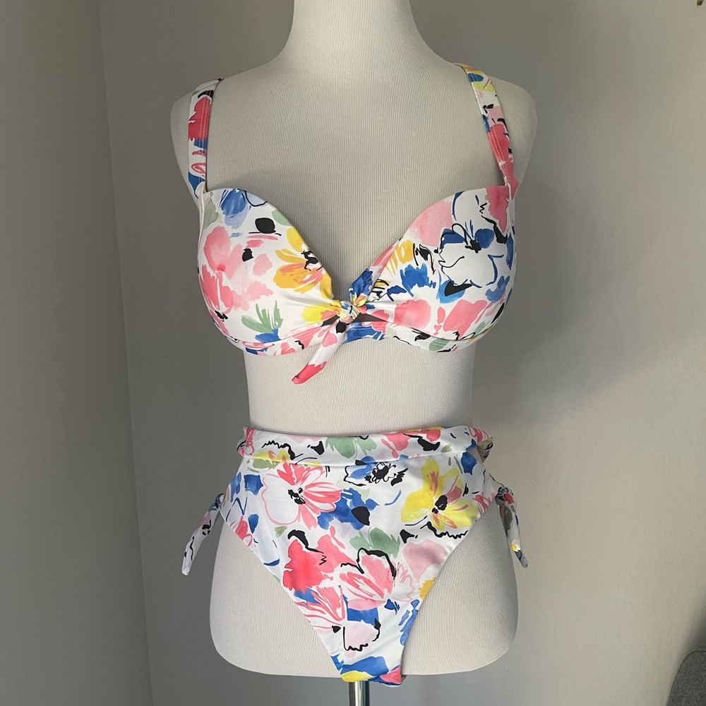 Voda Swim Racerback Push Up Bikini (Nwot) - image 2